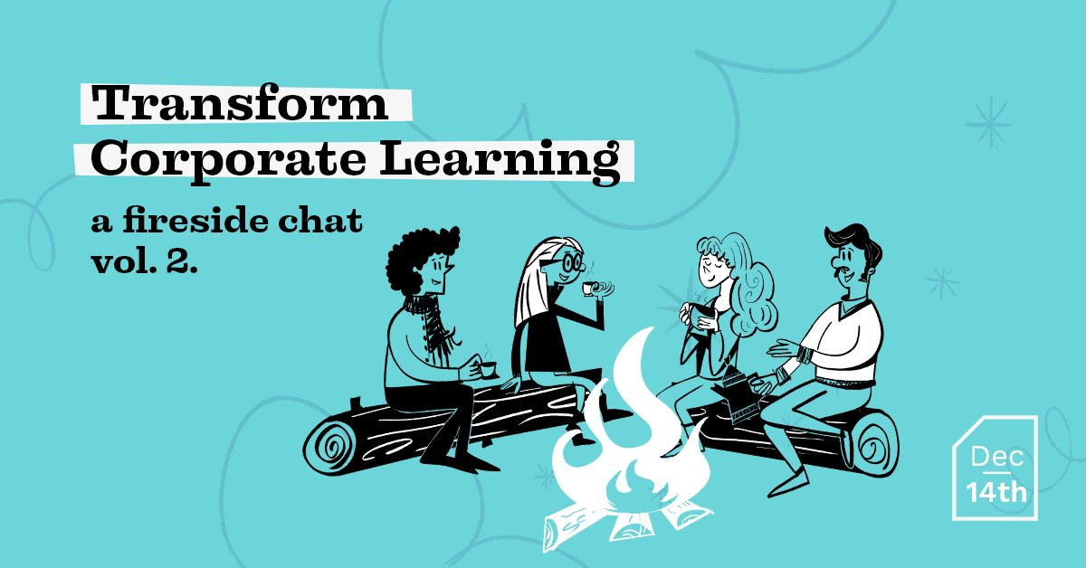 Join our final event of the year! 👇

Transform Corporate Learning - A Participatory Fireside Chat

Tue, Dec 14, 3:00 PM CET Online

Bring a cup of tea, coffee or mulled wine, and join us for an informal and intimate end of the year gathering! 🥂
worldofinsights.co/academy/