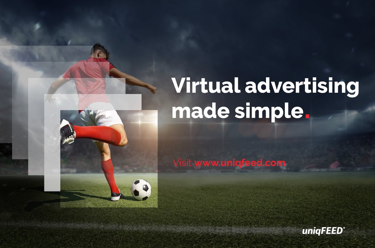 uniqfeed's tweet photo. We're delighted to announce the launch of our #newwebsite and our company #rebrand.

We are proud to offer #virtualadvertising solutions for sports rights holders that are simple to deploy, hence our new company tagline "Virtual advertising made simple"
https://t.co/I4pPFnF8Oc https://t.co/IUVnEv75aY