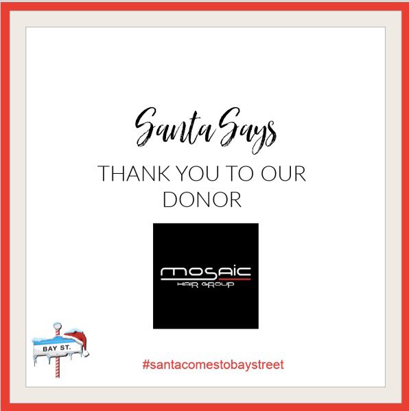 Santa Comes To Bay Street tweet media