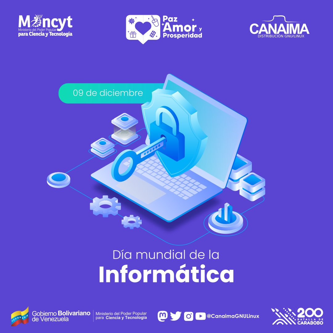 #SabiasQue

Hoy 9 de diciembre se celebra el #DiaMundialDeLaInformatica

Esta fecha fue seleccionada en honor al natalicio de la madre de la programación informática la extraordinaria pionera y científica de la computación Grace Murray Hopper.

¿Lo sabías?

#MujeresSTEM