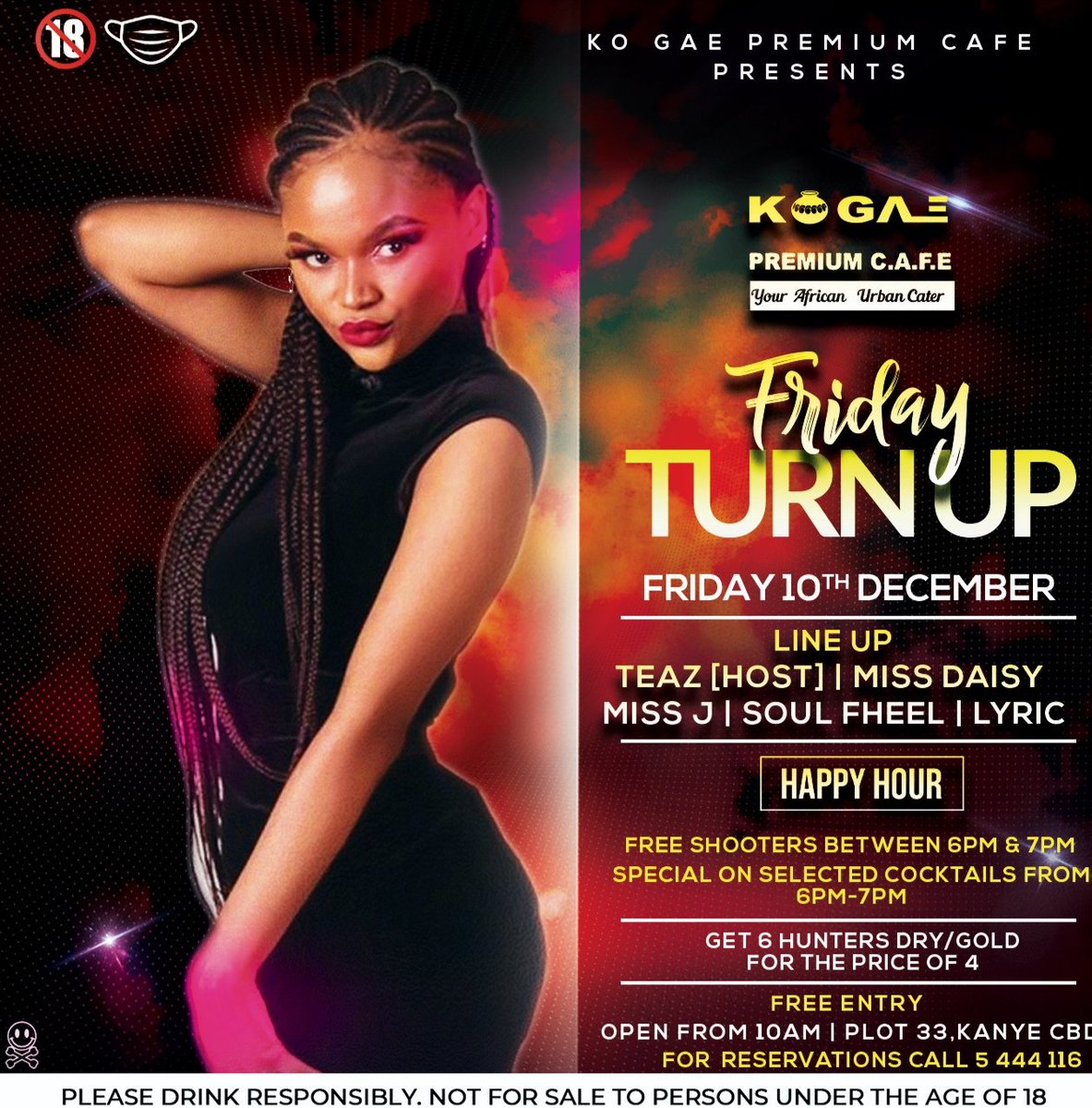 See you Friday @ Ko Gae Premium Café