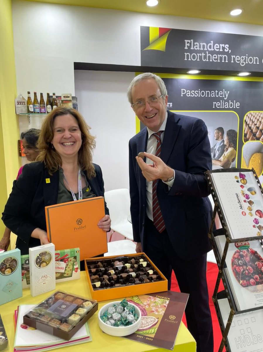 This afternoon Ambassador François Delhaye was invited as an honorary guest to open the @sialindia food expo in Pragati Maidan. Flanders, the Northern Region of Belgium 🇧🇪, is present at SIAL for you to explore Flanders’ Finest food and beverages🍻! ➡️ bit.ly/32Y4Xn6