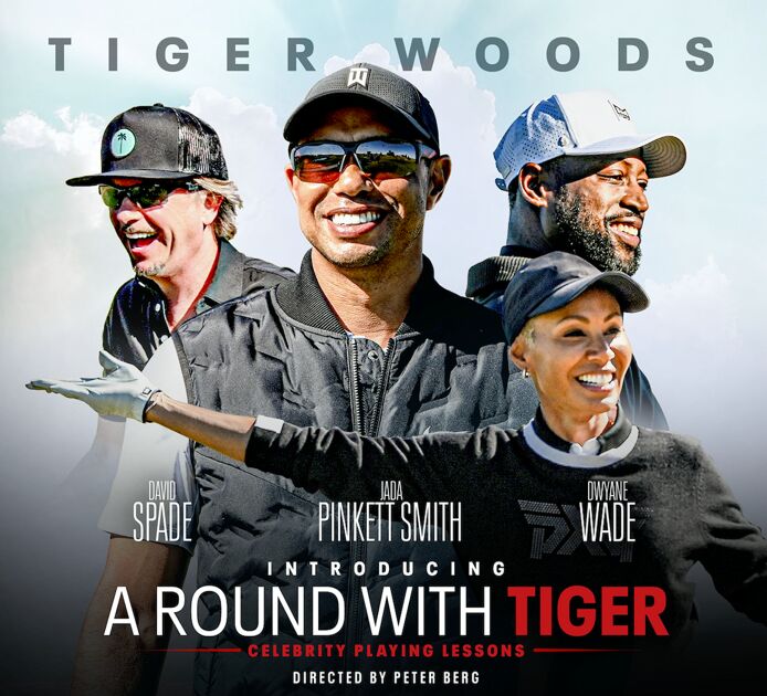 Join Tiger on the course for inspiring and funny conversations with celebs including NBA star Dwyane Wade, actress Jada Pinkett Smith, and comedian David Spade. Plus, a few pointers from one of the most famous athletes of all time. US license available. principalmedia.com