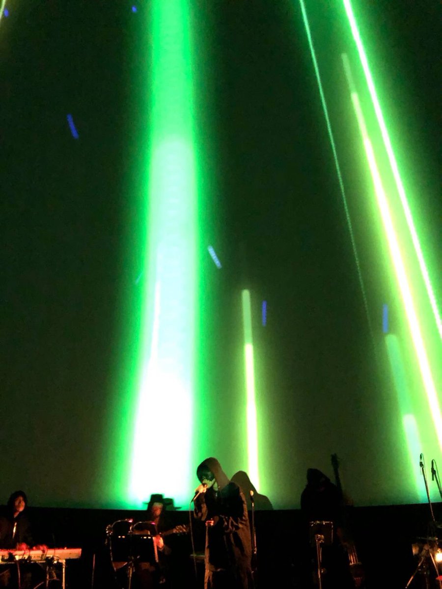 yama_official0's tweet photo. コニカミノルタプラネタリウム天空での2日間にわたるライブ、お越しいただいた皆様ありがとうございました！ https://t.co/tafIIbPwET
