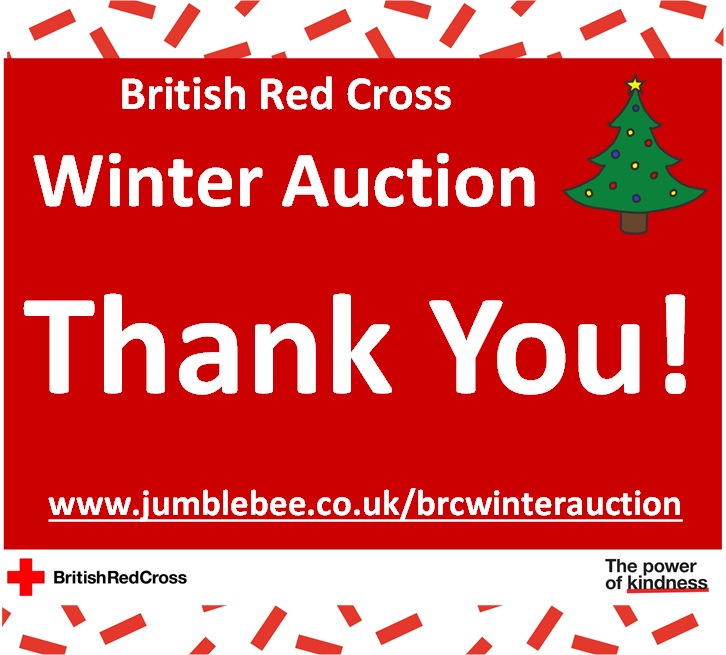 Thank You to all of the incredible local businesses who have shown us the #powerofkindness this #Christmas by donating a prize to our <a href="/RedCrossNorth/">Red Cross North</a> Winter Auction. You are true superstars! 💫

Head over to jumblebee.co.uk/brcwinteraucti… to see the full list of amazing prizes! 🎁