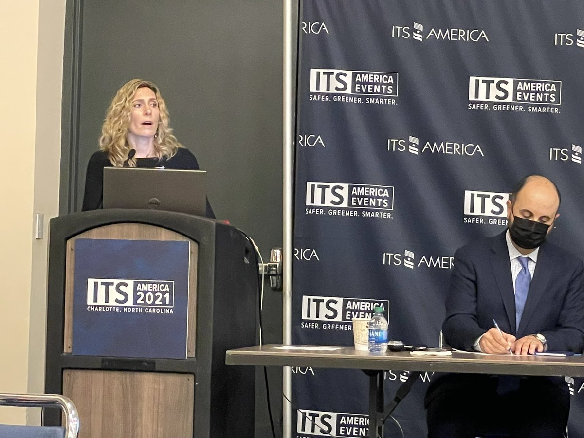 Great discussion about attracting more women into transpo through in Charlotte at #ITSA2021