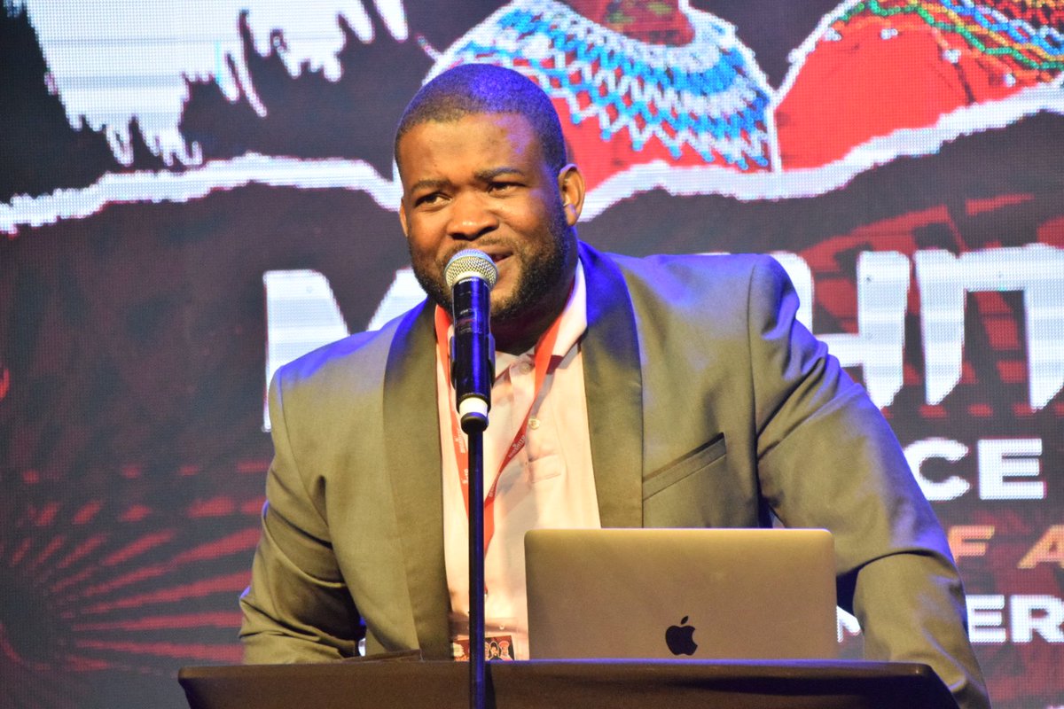 Moshito Chairperson Stanley Khoza - addressing the industry this morning at the official opening of #Moshito2021 which is one of Africa’s premier music conference <a href="/MoshitoRSA/">MoshitoRSA</a> <a href="/NathiMthethwaSA/">Ambassador Nathi Mthethwa</a> <a href="/GautengSACR/">Gauteng Dept. of Sport, Arts, Culture & Recreation</a> <a href="/Saacyf/">SOUTH AFRICAN ARTS & CULTURE YOUTH FORUM (SAACYF)</a> <a href="/SaacyfGauteng/">SAACYF Gauteng</a> <a href="/CityofJoburgZA/">City of Joburg</a> <a href="/Rathelele/">Edgar Rathelele</a> <a href="/Siar_Maspila/">Siar Mäspila</a>