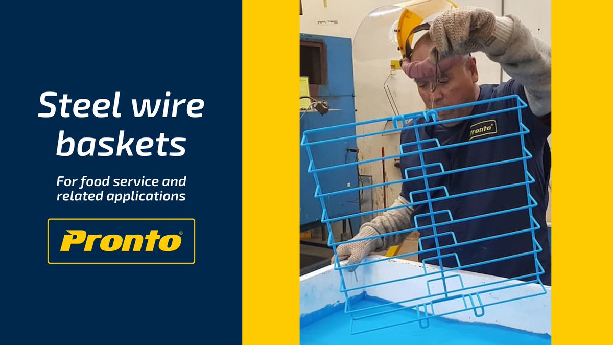 #Steelwireracks have numerous #foodservice applications — bottle racks, holding racks, table caddies, and much more. Our years of experience mean your project will be designed and manufactured quickly and efficiently. prontoproducts.com/industries/foo…