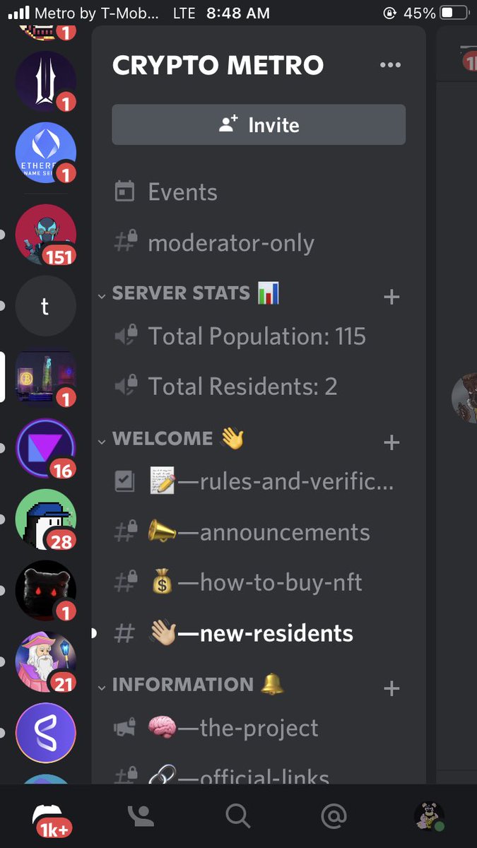 Discord reached 100+ members LFG!!🔥🔥 huge announcement when we reach 500 tap in ! <a href="/THECRYPTOMETRO/">CRYPTO METROPOLIS</a>