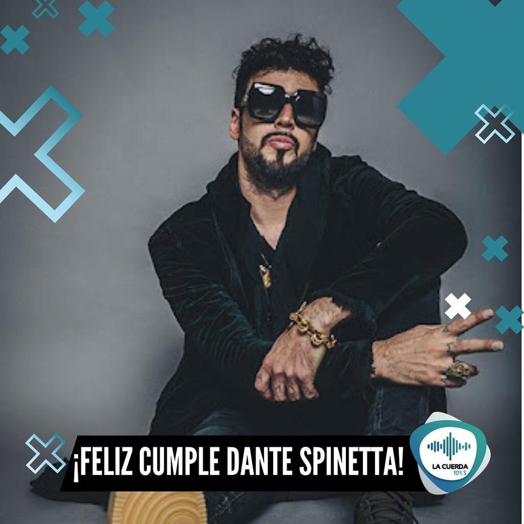 FMLACUERDA's tweet photo. 🥳🎊 El cantante, rapero y compositor argentino, Dante Spinetta festeja hoy sus 45 años 🎁.

🎂 ¡Felicidades @dantespinetta !

.
#dantespinetta #spinetta #dantespinettazalazar #cumpleaños #felizcumpleaños #musica...https://t.co/5ziTJCHOSL… https://t.co/LzvVFVpeTE