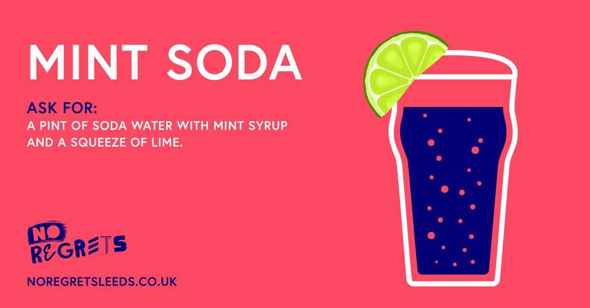 noregretsleeds's tweet photo. Here's another #delicious #SoftDrink option for your #NightOut
#NoRegretsLeeds #NoRegrets #MintSoda #Mocktail #Recipe #Sober #SoberCurious #Alcohol #Drink #Hangover #Regret https://t.co/onFEmanQSf