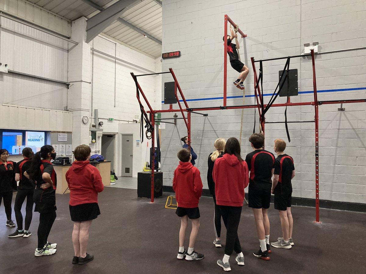 Reaching new heights at <a href="/CrossFitReading/">CrossFit Reading</a> #ropeclimbs #crossfit <a href="/PE_SJCR/">St Joseph's PE & Sport</a> <a href="/mrdavidwatkins/">David Watkins 🌍</a>