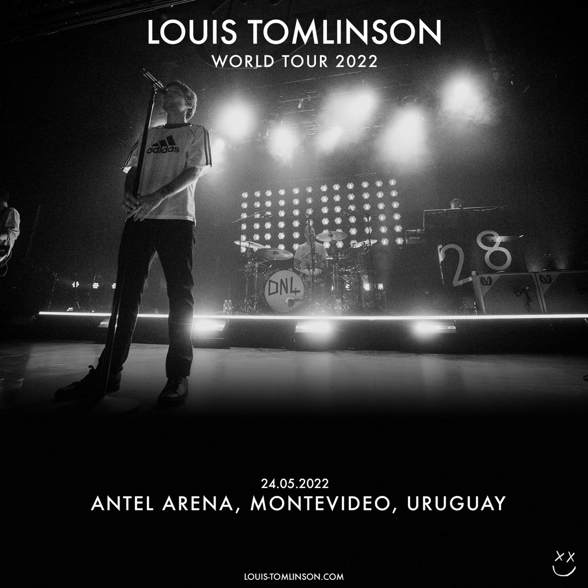 LTHQOfficial's tweet photo. Uruguay! Pre-sale for Louis’ show at the Antel Arena in Montevideo opens at 10am local time on Tuesday December 14th.

General on-sale opens at 12pm local time on Monday December 20th. https://t.co/oYikRcvfUj https://t.co/n2ulVion3R