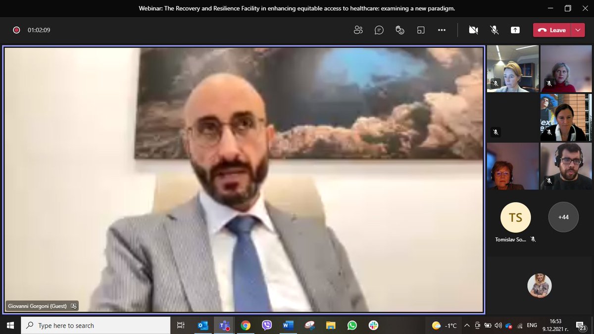 PACT_eu's tweet photo. Giovanni Gorgoni, EUREGHA: We need synergy between investments, existing financial instruments, innovation and production pathways. @giovannigorgoni https://t.co/xpBzb1HZos