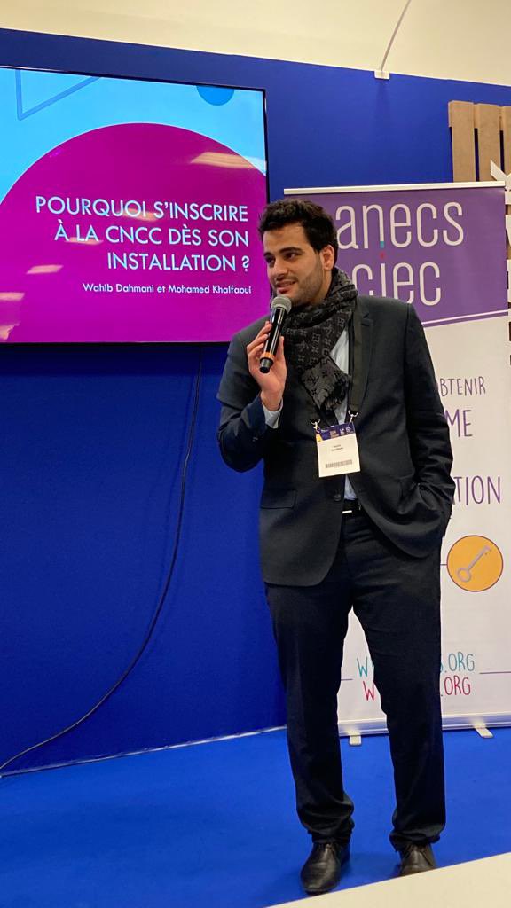 En direct des #assises avec une intervention du président du <a href="/CJEC_IDF/">CJEC Île-de-France</a> <a href="/DahmaniWahib/">Dahmani wahib</a> 

Pourquoi s’inscrire à la CNCC dès son installation ? 
<a href="/CNCC_audit/">CNCC</a> <a href="/f4fb4b/">Burtin Florent</a> <a href="/DonnouI/">Donnou isabelle</a> @AlvesAmal <a href="/el_nancy/">Nancy</a> <a href="/alexchatelet/">Alexandra Chatelet</a>