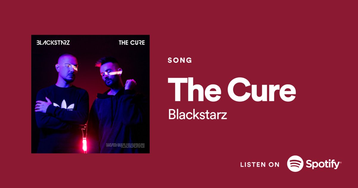 Our new single #thecure is OUT NOW on 
<a href="/Spotify/">Spotify</a> 👉 tinyurl.com/588tjsw5

#blackstarz #newsingle #NewMusicAlert #NewMusicFriday #NewMusic2021 #singer #songwriter #singersongwriter #musicpromotion #spotify