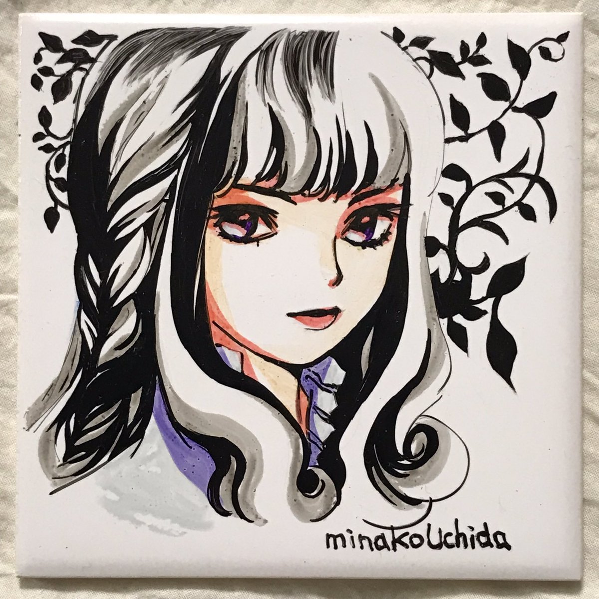 昔コミティア(122)で頒布した手描きタイルなど 