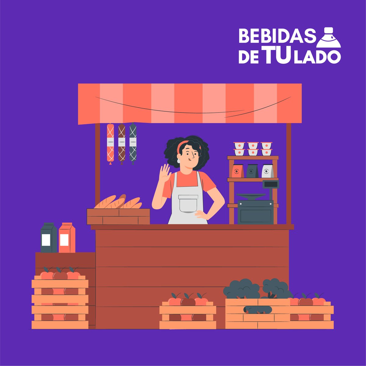 bebidasdetulado's tweet photo. #ANDIBebidas continúa abasteciendo los hogares colombianos; una labor que no sería posible sin la participación de tenderos como Doña María que están comprometidos con sus vecinos. Todos somos #AliadosPorColombia https://t.co/zrdS8uFTT7