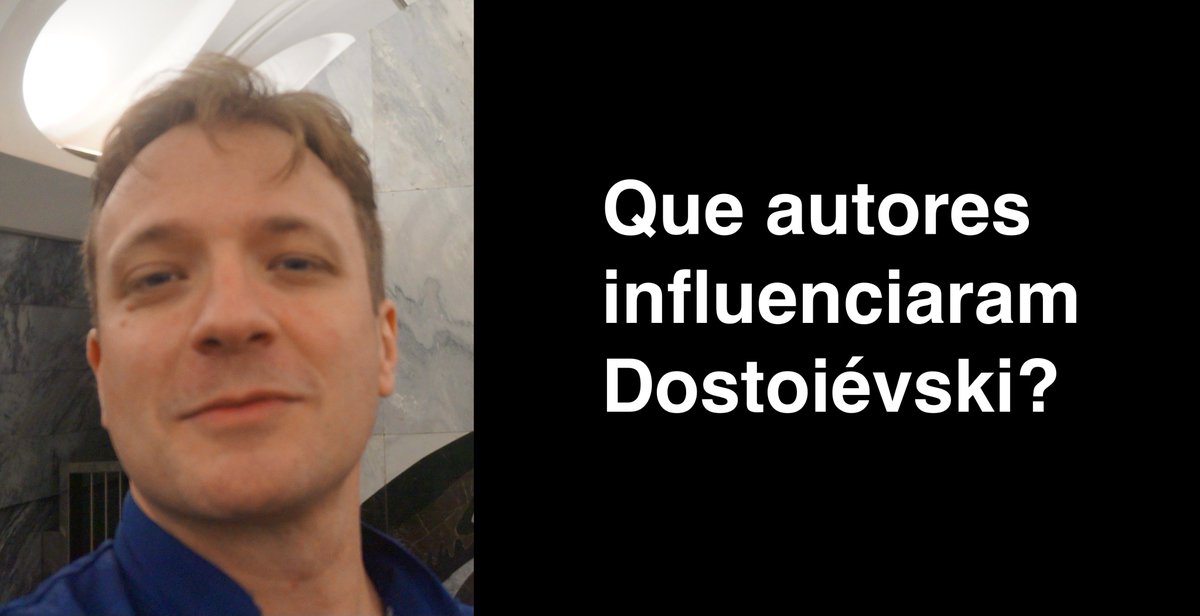 Pessoal, ontem, em meu canal no YouTube (link para vocês se inscreverem: youtube.com/c/FlávioRicard…), foi ao ar mais um VASSOLER RESPONDE, em que discorri sobre o seguinte tema: "QUE AUTORES INFLUENCIARAM DOSTOIÉVSKI?". Aqui vai o link para o vídeo: bit.ly/31O363S