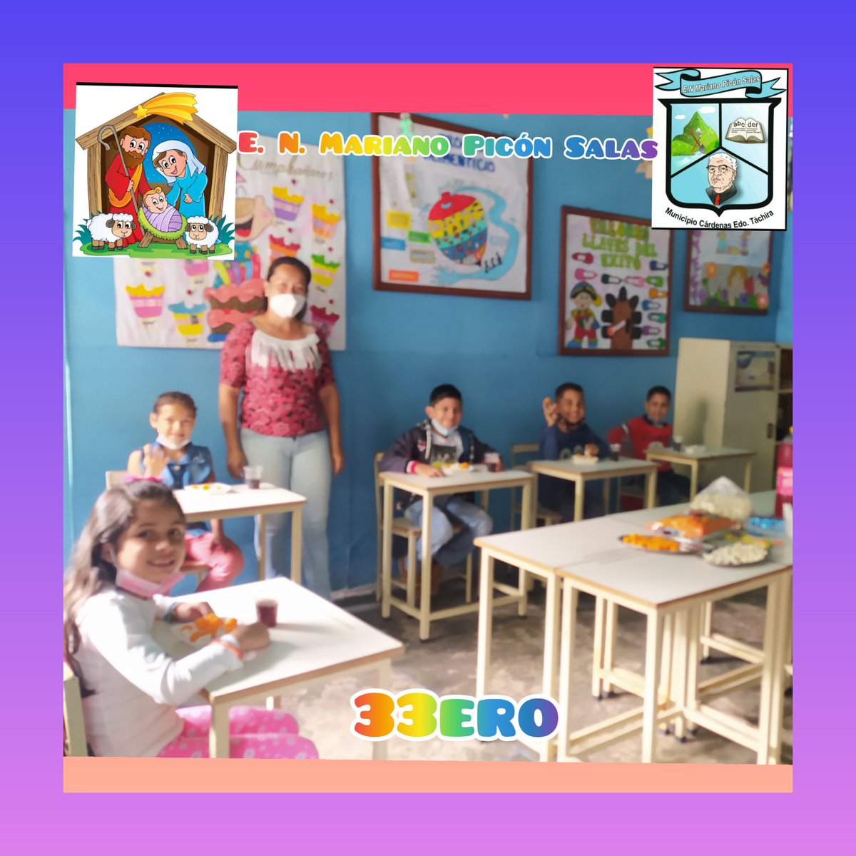 Seguimos.Desayuno Navideño. 
Compartir. Feliz Navidad. 
@MPPEDUCACION <a href="/charlychaves/">Charly Rojas Chaves</a> @ClifpC  <a href="/01Ptmstachira/">PTMSTACHIRA</a> <a href="/deportezet/">Coord. Deporte ZET</a> @ZonaEducTachira <a href="/Circuitoseduzet/">Coord. CircuitosEducativosZET</a> <a href="/BolivarianasZET/">Erika Varela Sayago Escuelas Bolivarianas</a> <a href="/Crazet2011/">Crazet2011</a> <a href="/cracardenas/">CRACARDENAS</a>   @SPETachira <a href="/culturatchira1/">cultura_táchira</a> <a href="/_LaAvanzadora/">Yelitze Santaella</a> <a href="/Crazet2011/">Crazet2011</a> <a href="/DRCEE_Tachira/">CRA - DRCEE Táchira ZE</a>