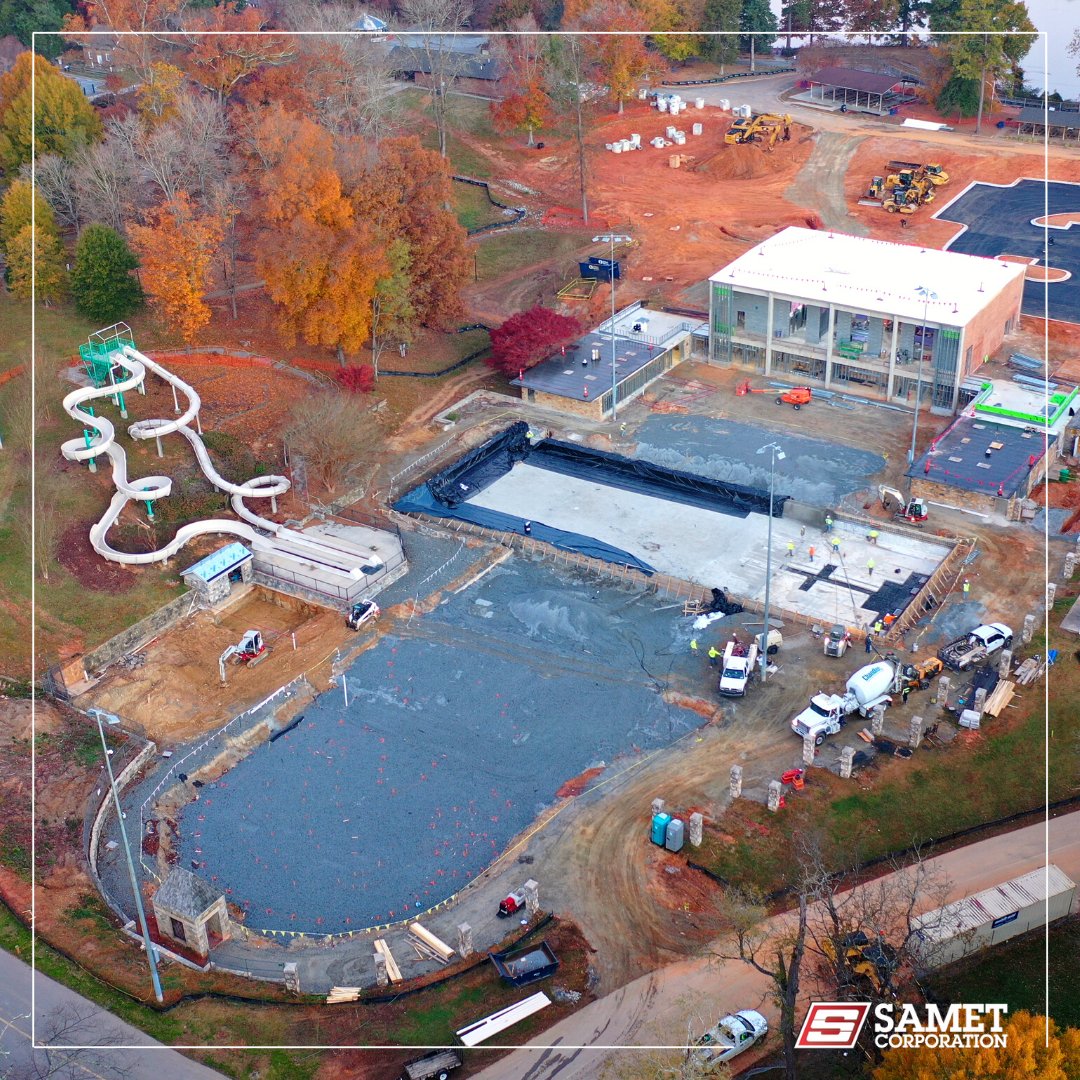 sametcorp's tweet photo. The new additions to City Lake Park are coming along! It might be cold now but after pouring over 2,000 yards of new concrete, the 3 renovated pools will be a refreshing treat in @CityofHighPoint this summer!
#sametcorp #citylakepark #highpoint https://t.co/LFnO2qCahA