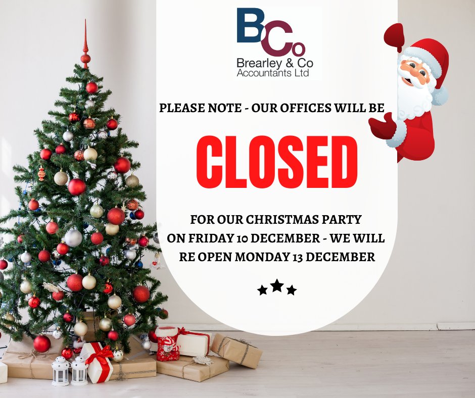 Tomorrow is the Brearley &amp; Co Christmas Party and all of our offices will be closed for the day, we will re-open on Monday 13 December and will answer your emails and messages then, thank you. Merry Christmas! 🎄🎅