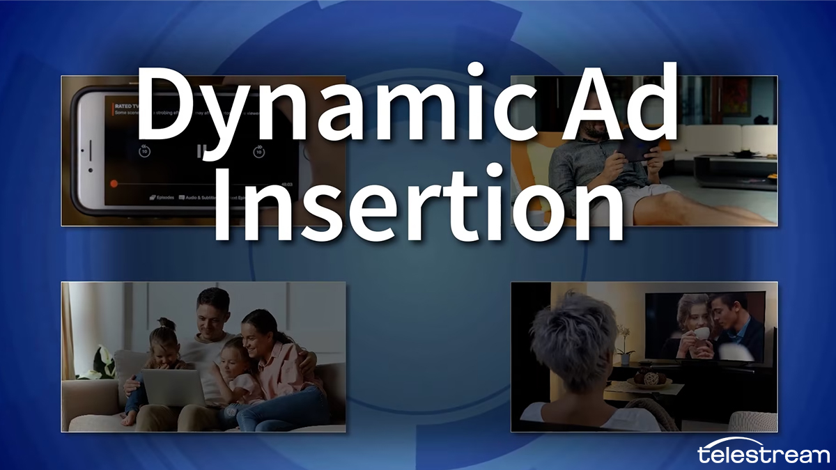 Telestream's tweet photo. Dynamic Ad Insertion also referred to as DAI, is becoming a significant revenue driver for many ad-supported services. Watch this short video to learn more. https://t.co/5SeXVlrH7J
#DynamicAdInsertion #video #revenue https://t.co/9ftq5rJcum
