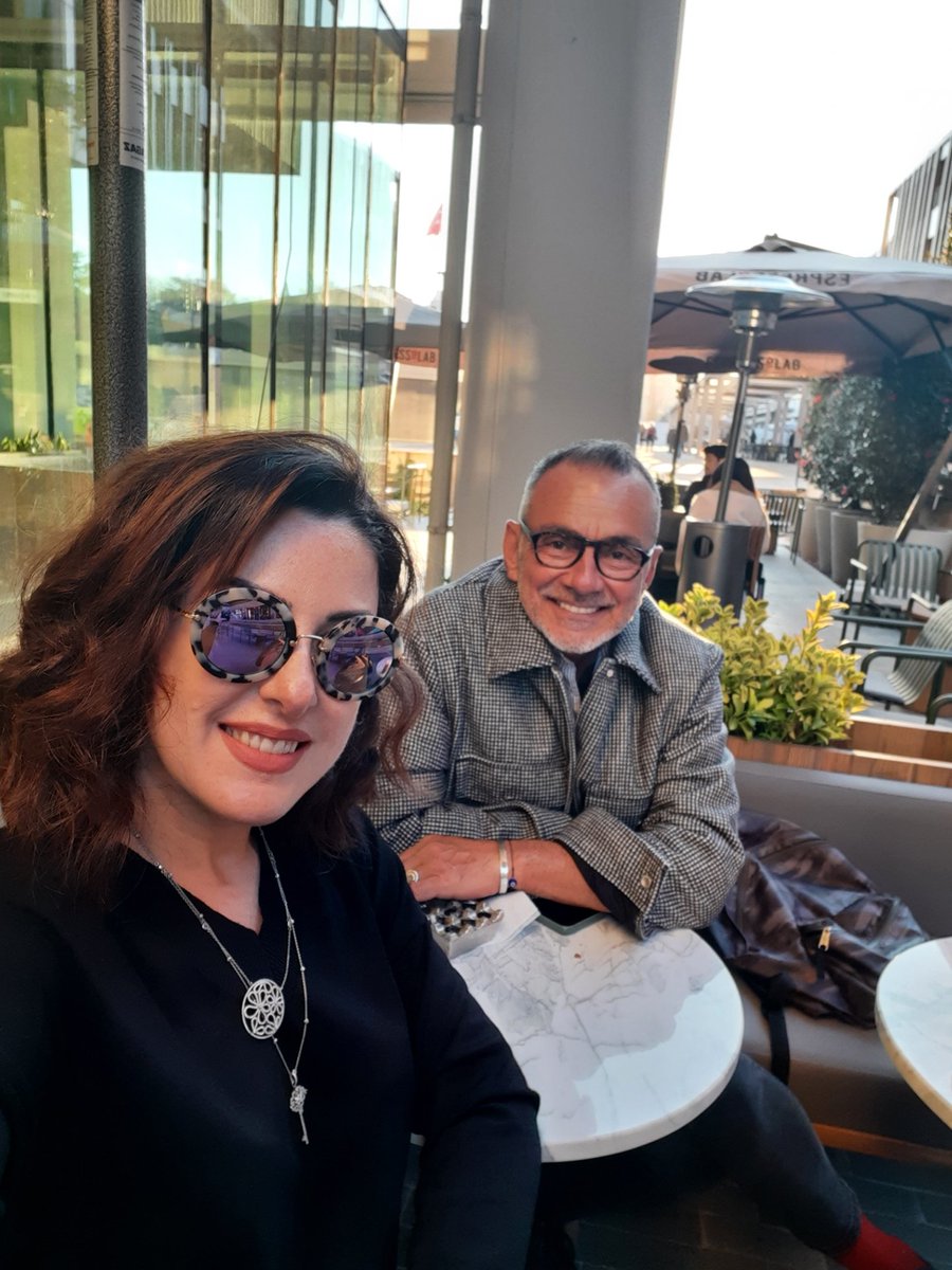Çok sevgili Haluk hocamla şahane bir sohbet günü 🍀🥰