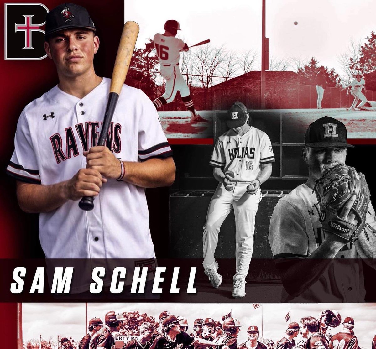 samschell13's tweet image. Excited to officially announce my commitment to further my academic and baseball career at @raven_baseball. Thank you to all my family, friends, and coaches who helped me along the way, and special thanks too @ericpeterson713 for the opportunity. #goravens