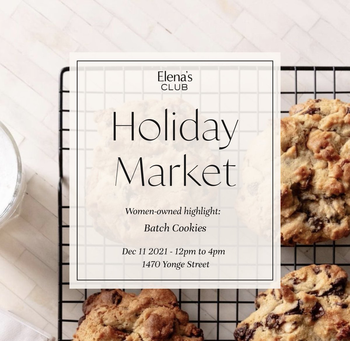 ElenasClub's tweet photo. BATCH COOKIES was created by cousins Aliyah &amp; Taz while bubbling together during COVID-19. Through trial &amp; error &amp; the help of Aliyah’s 2 kids, they came up with their AMAZING chocolate chip cookie recipe and that was the start of BATCH COOKIES.
https://t.co/cqW9QnnYTp https://t.co/sST5EVDIu9