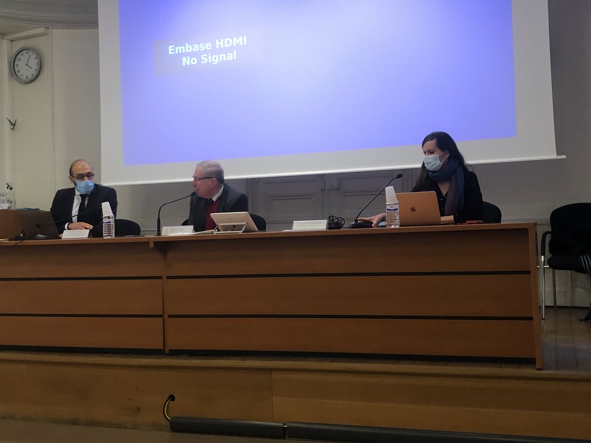 InstitutIdp's tweet photo. On continue avec les interventions de Mehdi Lahouazi sur les modes alternatifs de règlement des différends et @MarieOdileDmr sur le juge sans le contentieux administratif. https://t.co/uquxxDav0g