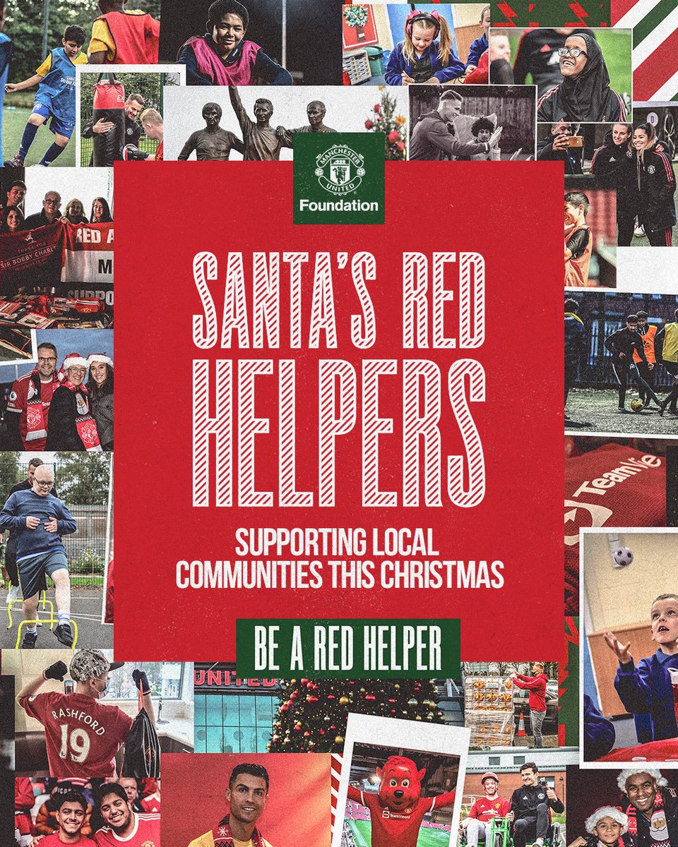 MU_Foundation's tweet photo. To find out more about our 2021 #Christmas appeal, and how you can become a #RedHelper, follow the link below 🔴🤝
📲 https://t.co/O9a5kW4vJI https://t.co/UPBYuqDKkM