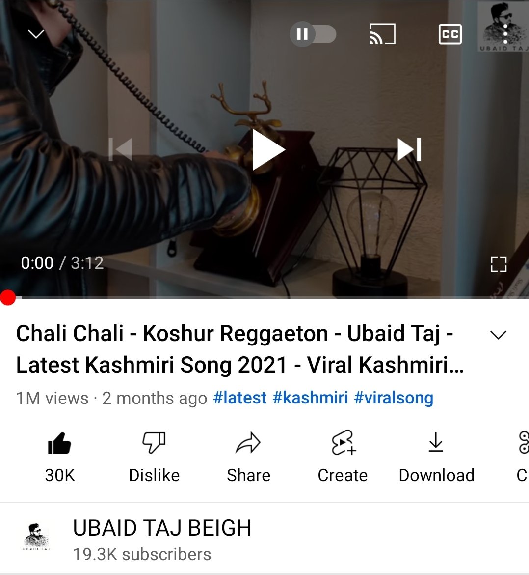 Alhamdulilah 
And Thankyou for all your love and support.
1 Million + views on youtube ..