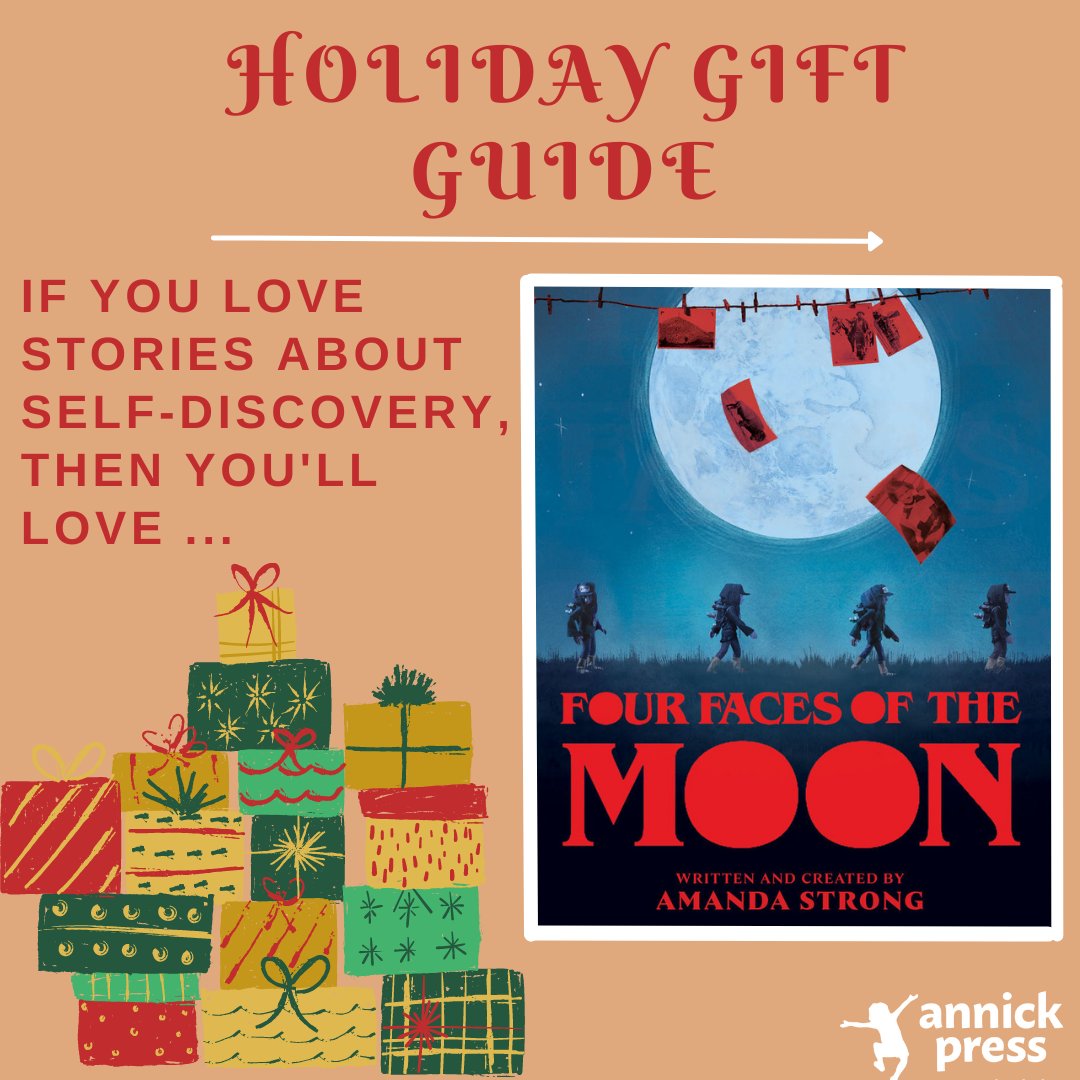 AnnickPress's tweet photo. Looking for the perfect gift? We've got you covered! 💄👠🎩🐹🌔📸🐃☁️
#middlegradebooks #yabooks #picturebooks #thepowerofstyle #christianallaire #harveyandtheextradordinary #elizamartin #annabron #fourfacesofthemoon #amandastrong #buffalowild #deidrehavrelocke #azbywhitecalf https://t.co/TL2uwAvQKL