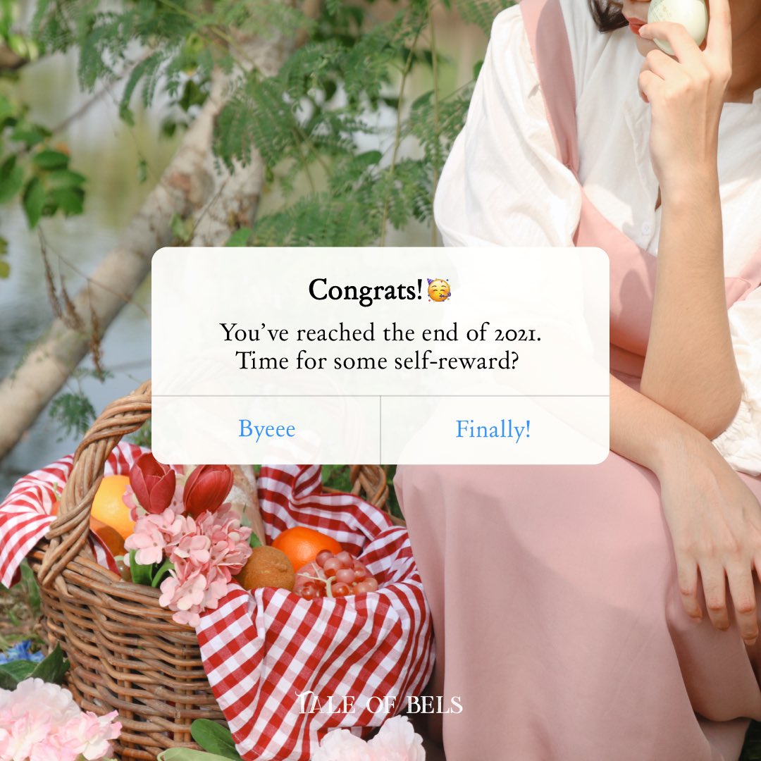 taleofbels's tweet photo. Jadi apa self-reward versi kalian?😛 https://t.co/1mvXi2Yup0