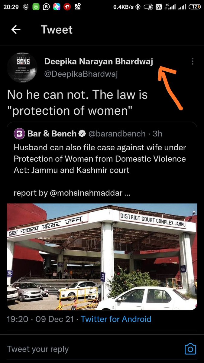 lokeshms2's tweet photo. Instead of welcoming& protecting female judge from feminists this so called Men's right activist seems not b happy about this judgement..
Now her followers has to Re-think when she says,She is a MRA..
Wah Deepika wah
Protect the female judge from these fake MRA's
#FakeMRA'S https://t.co/yQs788x4xt