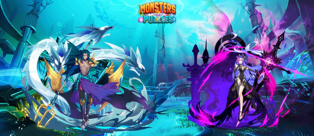 MonstersPuzzlez's tweet photo. The battle of GOD have ended. Both Poseidon and Hela deserve to receive #TheGameAwards right? Let #thursdayvibes rolling in the big ocean 🌊 or the deep hell 😈.

🤟Locking your mind at: https://t.co/zYgPwQ6K6T

#MonstersPuzzles #Android #iOS #gameplay #indiegames #Gamer https://t.co/vUQQeb1IkY