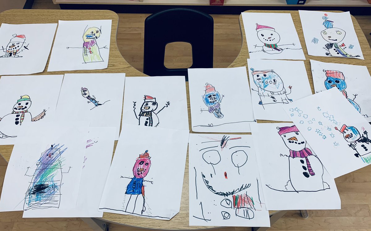 Kindies2021's tweet photo. It was an Art Hub morning! ☃️ https://t.co/LGPsC48wm7