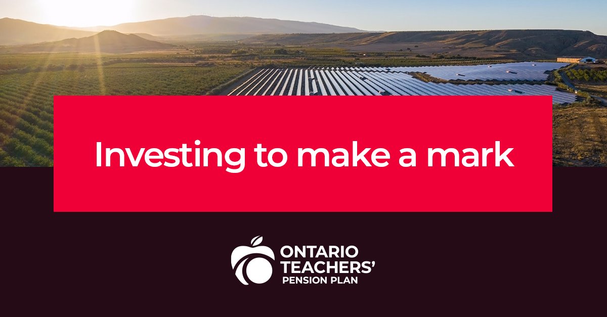 Ontario Teachers' Pension Plan tweet media