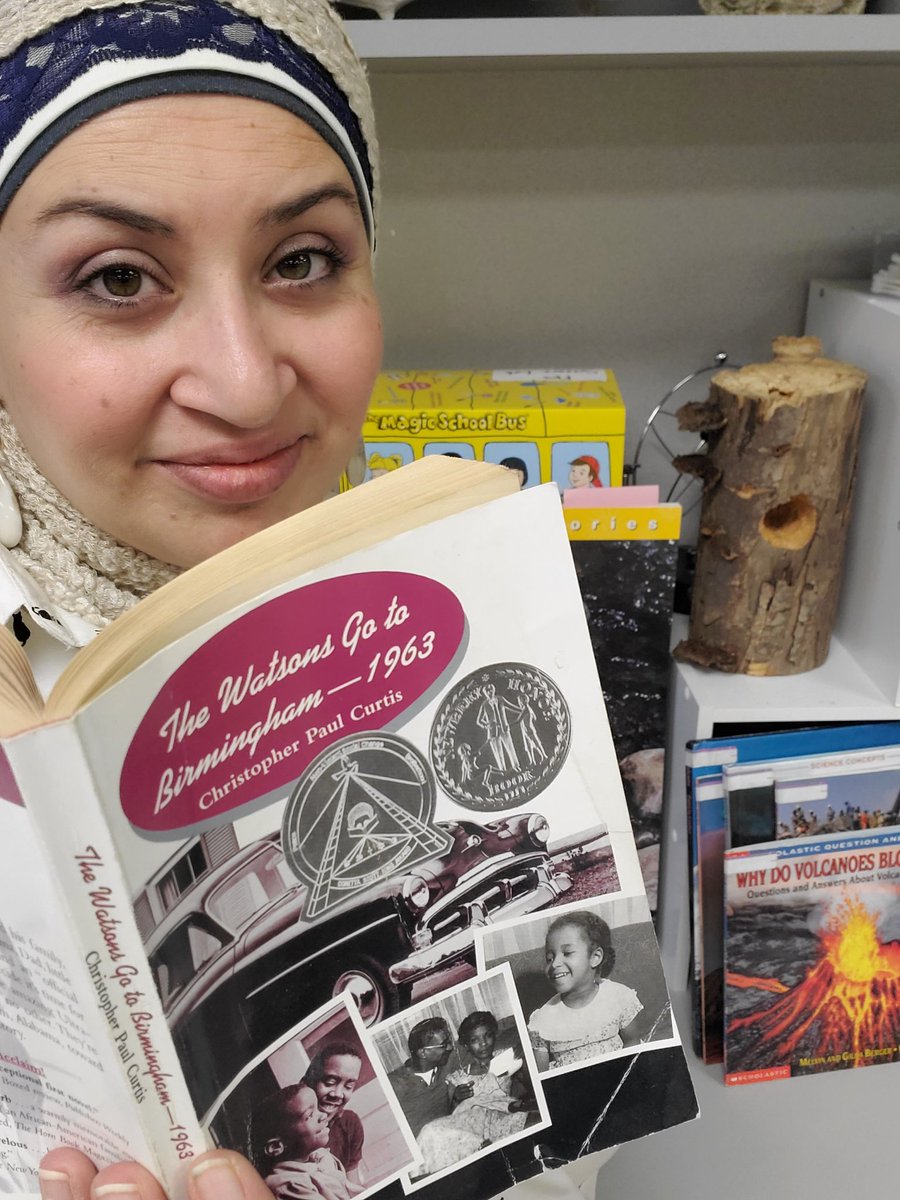 HassanSciLab's tweet photo. We have lots of books in the science lab, but this is still one of my favorite books from my library. From gut wrenching laughs to ugly tears, The Watsons Go To Birmingham has all the feels! #TwitterBattle21 #TeamElrod #GalRod https://t.co/uDdBKebuoz