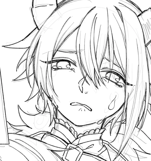 進捗、、、
日曜日に描き終わりたいなぁ… 