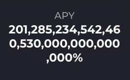 AdolfoUsier's tweet photo. Not sure if this APY is enough, can devs do something? https://t.co/yVpqf4zXiC