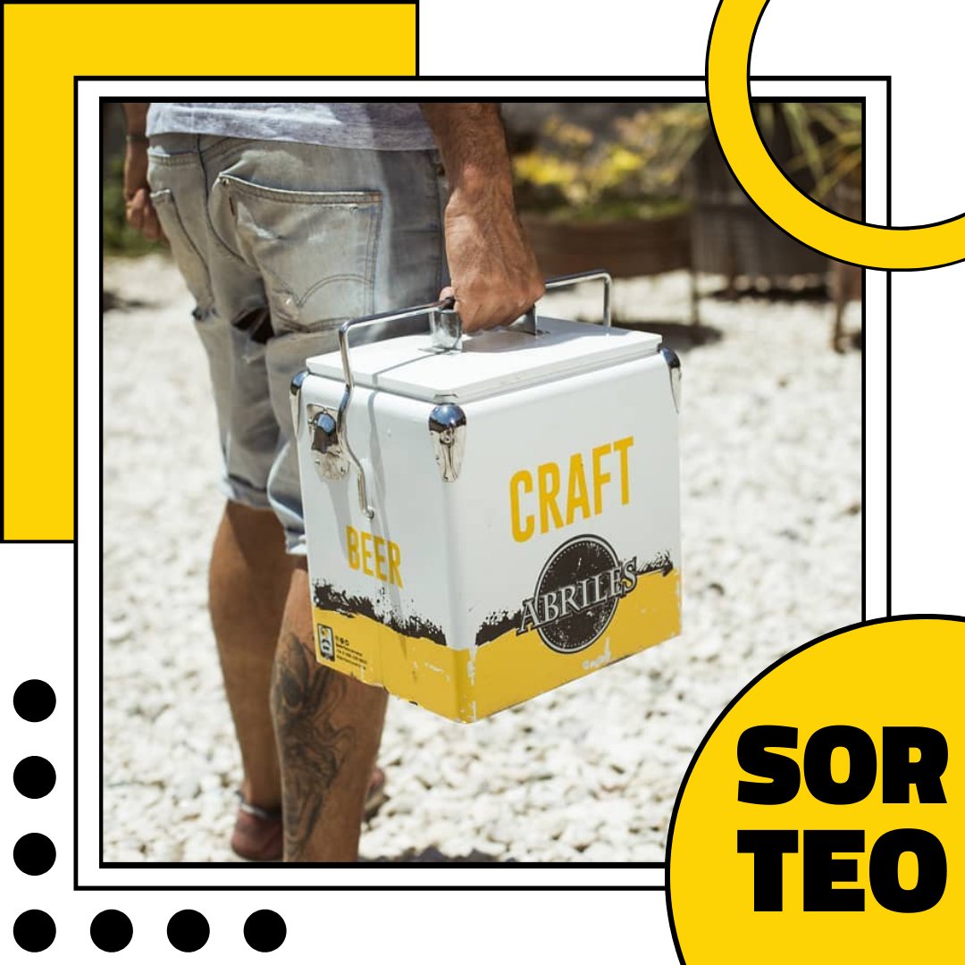 AbrilesCerveza's tweet photo. 📢 ¡𝐒𝐎𝐑𝐓𝐄𝐀𝐌𝐎𝐒 𝐔𝐍𝐀 𝐇𝐄𝐋𝐀𝐃𝐄𝐑𝐈𝐓𝐀! 😎⁣
Para todos los tuiteros fans de la birra artesanal 🍺⁣
🔄 Con un RT ya estás participando⁣
❤️ Faveando tenés más chances⁣
👥 Mencionando a 2 amigos es casi tuya... ⁣
⁣
¿Quién ganará? Lo sabremos el 20 de diciembre ⏳ https://t.co/xX7fsGX17P