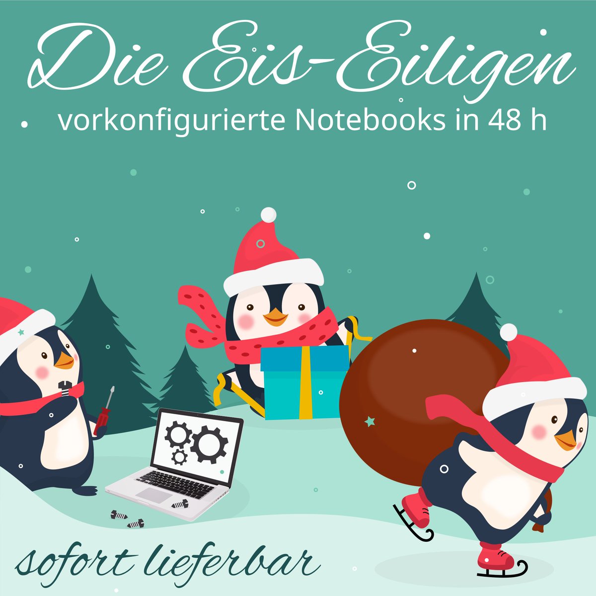 TUXEDOComputers's tweet photo. Warm anziehen - die Eis-Eiligen kommen!
Wir haben einige TUXEDO Books vorkonfiguriert und liefern sie innerhalb von 48h aus. Weihnachten ist also gesichert... ;-)
❄❄❄ https://t.co/uQH2kRSS7d

#AllIWantForChristmas #LinuxLaptop #EisEisBaby https://t.co/gNMmIu49de
