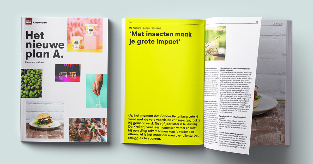 Kan ons huidige voedselsysteem duurzamer? In het trendrapport Alternatieve eiwitten: het nieuwe plan A van Impact Hub vertellen 13 belangrijke spelers over hun bijdrage. Over deze uitdaging en nog veel meer lees je in het rapport > impacthubamsterdam.net/HetNieuwePlanA…