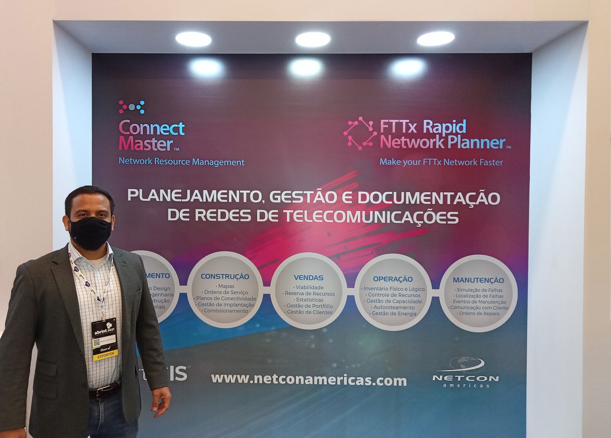 ConnectMasterUS's tweet photo. The second day of the #Abrint2021 has already started. Come visit us and discover the best in integrated solutions.

#abrint #brasil #brazil #saopaulo #netcon #netconamericas #connectmaster #telecomunicações https://t.co/RE0iZwS3Uy