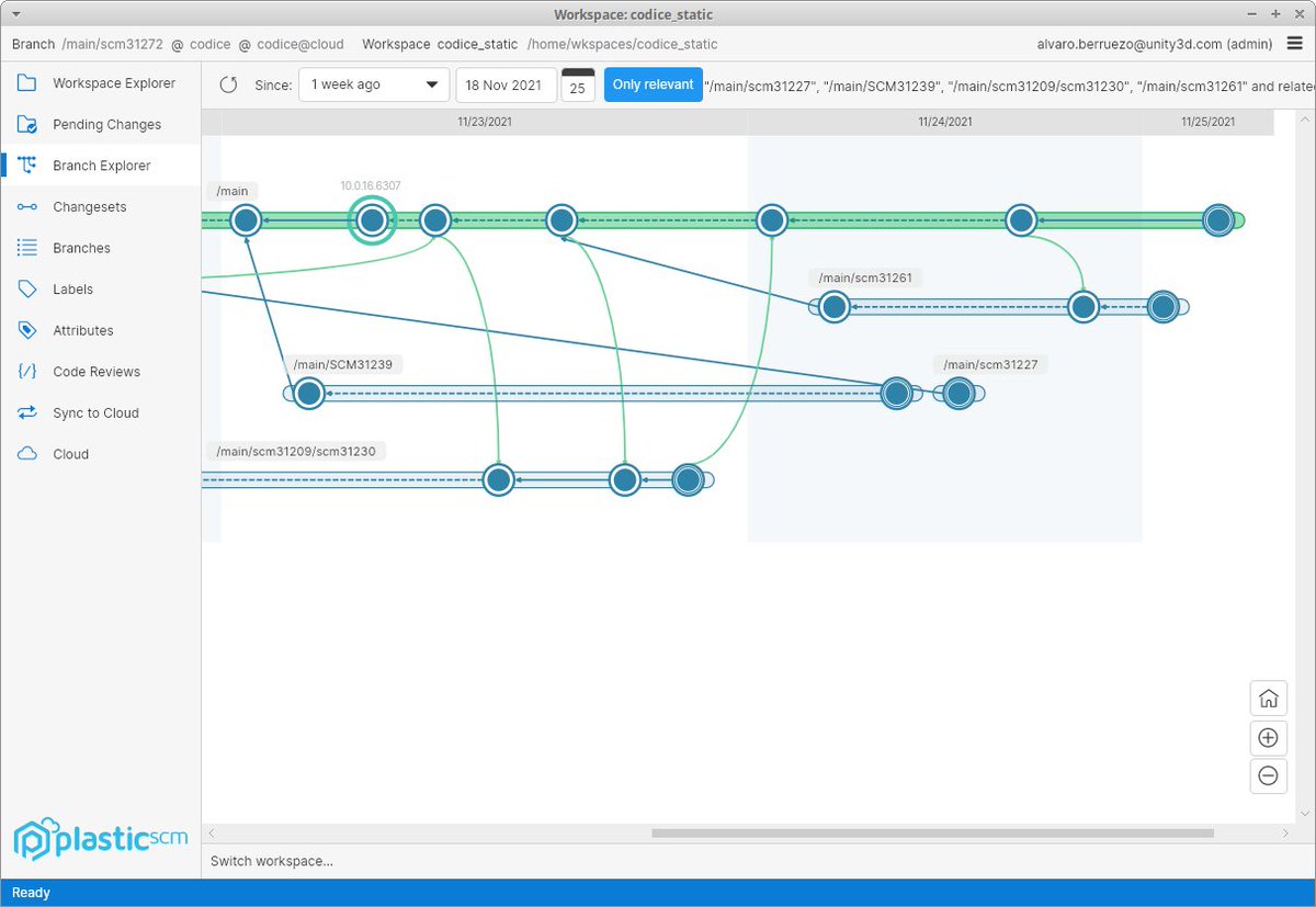 Very proud to announce the "alpha" for the new <a href="/plasticscm/">Plastic SCM</a> desktop tool is available!

plasticscm.com/download/relea…

Looks how it looks in macOS and Linux... thanks to <a href="/AvaloniaUI/">Avalonia UI</a>