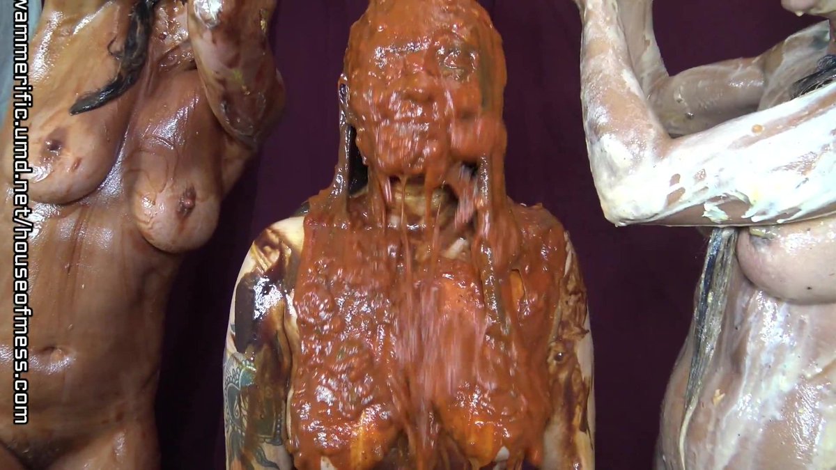 Jayce_HouseofM's tweet photo. not enough screen grabs to properly capture this! you HAVE to see it!!! #bigmess #messy #fetish #gunge #slop #messygames #messygirls https://t.co/FmEd9wXQgm