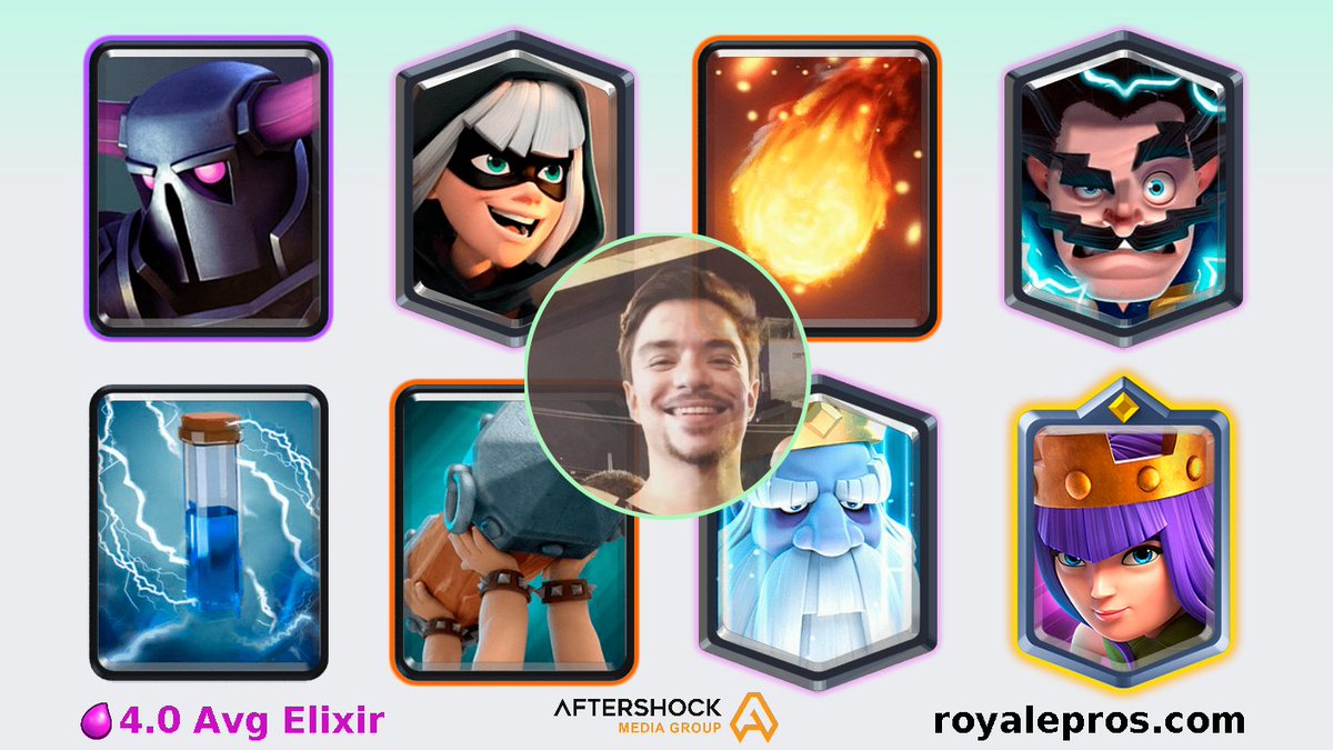 teamcmcbot's tweet photo. .@Rod_srocha has won grand challenge on 09/12/2021 23:11:02 SGT [P.E.K.K.A,Bandit,Fireball,Electro Wizard,Zap,Battle Ram,Royal Ghost,Archer Queen]

Deck: https://t.co/b4OZTjAC5U

GC Logs: https://t.co/5jEalr66mk

Powered by @ AMGinfluence https://t.co/CPIfwY2G4r