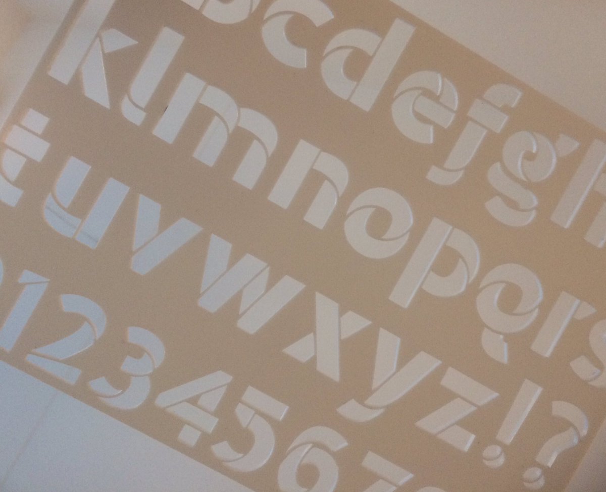 NovoTypo's tweet photo. D.I.Y. Typography. 
Analog aesthetics.
 
Ziza Stencil 3 mm white perspex frame. 285 x 210 mm. 
The Ziza Stencil-frame. Pick up your pencils, choose your colors and design it yourself.
Available for order.

#novotypooffgrid #novotypo #typeandcolor #diy https://t.co/y8wMo0VxLZ